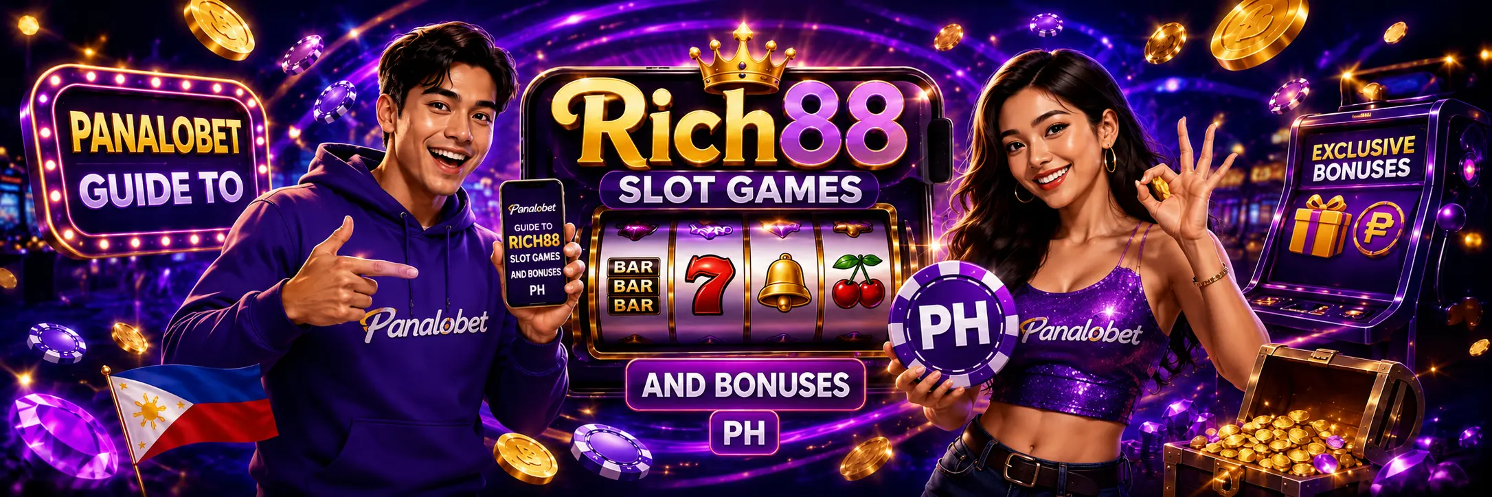Panalobet Guide to Rich88 Slot Games and Bonuses PH