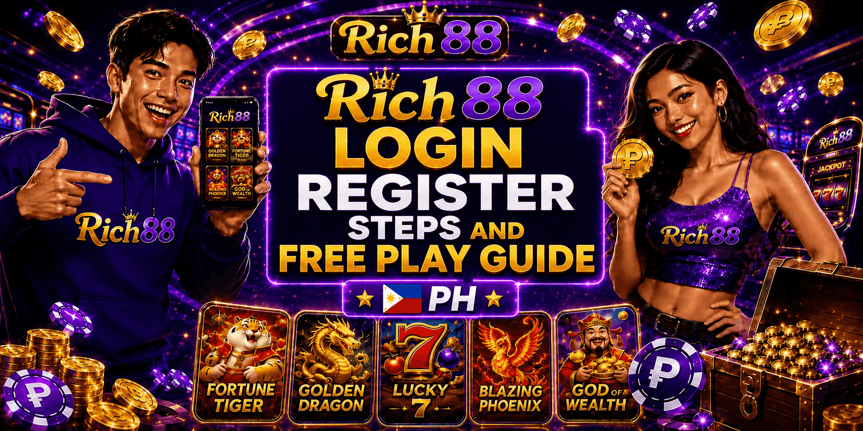 Rich88 Login Register Steps and Free Play Guide PH
