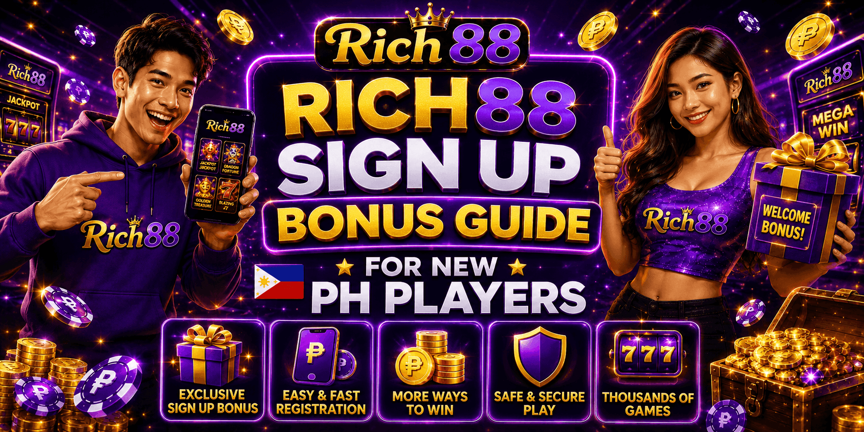 Rich88 Sign Up Bonus Guide for New PH Players